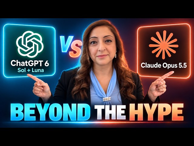 GPT-6 (Sol & Luna) vs Claude Opus 5.5 | A Designer's test!