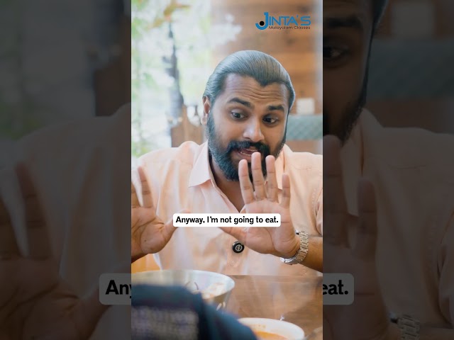 Learn Malayalam in one minute | Jintas Malayalam Classes.