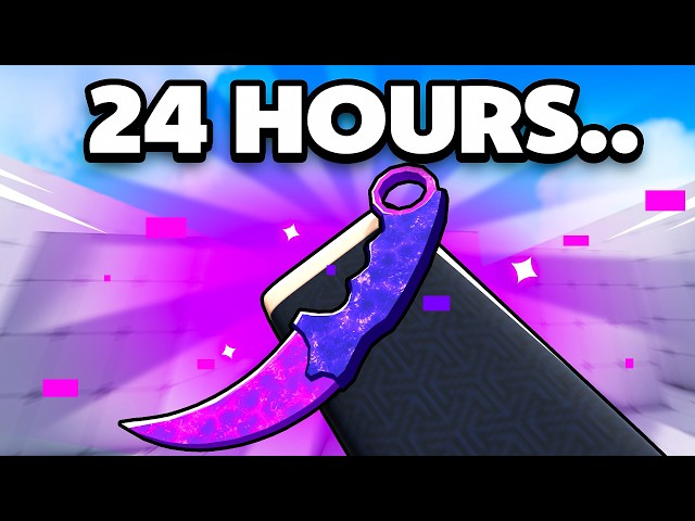I mastered the KNIFE in 24 HOURS.. (Roblox Rivals)