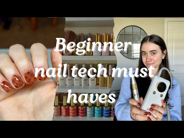 Everything you need to start doing your nails at home | nail essentials 