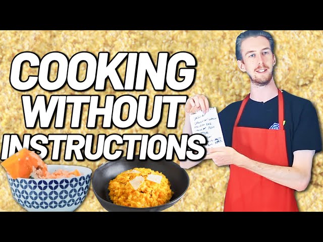 Cooking WITHOUT Instructions - Pumpkin Risotto
