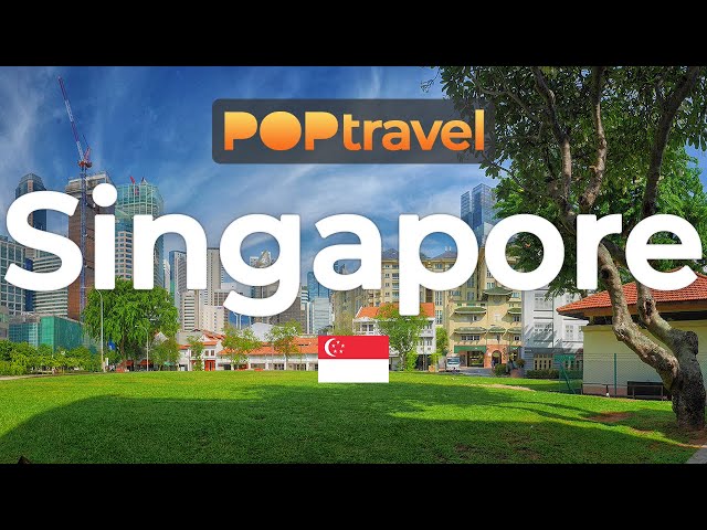 Walking in SINGAPORE 🇸🇬- Chinatown to Marina Bay and Gardens - 4K 60fps (UHD)