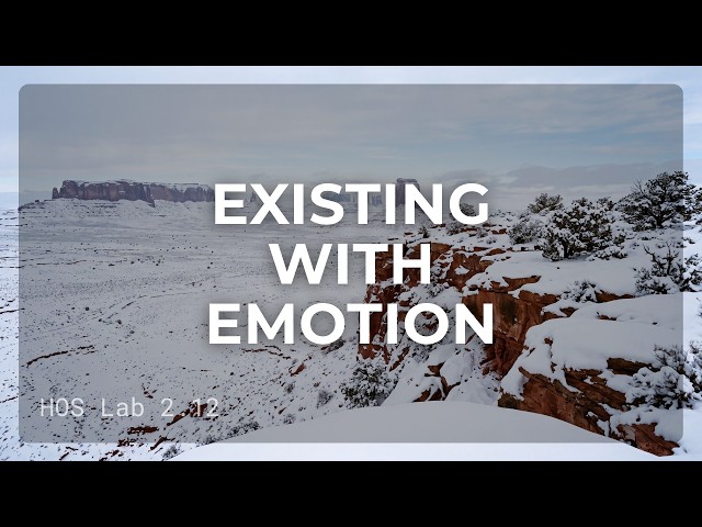 Existing With Emotion | HOSLab Emotion Lesson 12