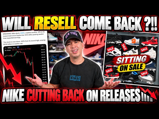 RESELL IS COMING BACK?! 😳 NIKE & JORDAN CUTTING BACK RELEASES 📉
