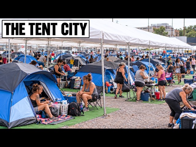 How 50 Homeless Women Stopped Paying Rent and Built Their Own Tent-City