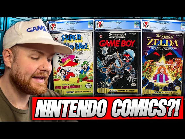 I Bought Rare Super Mario & Zelda Comics… Then Graded Them