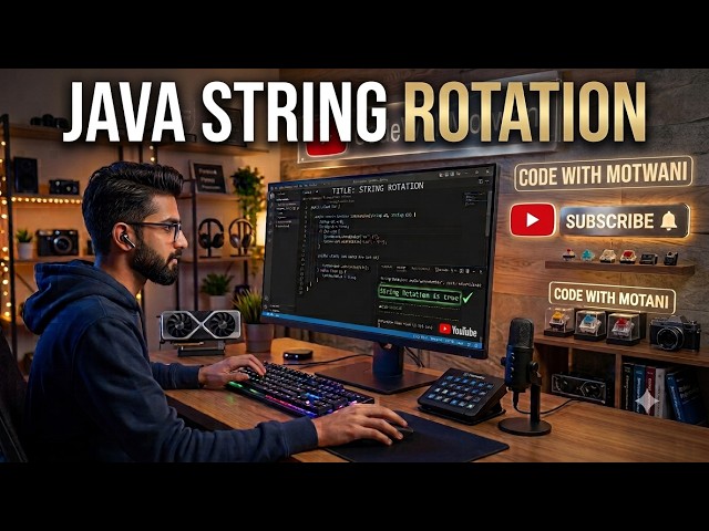 Check Whether One String Is a Rotation of Another | Java String Interview Question
