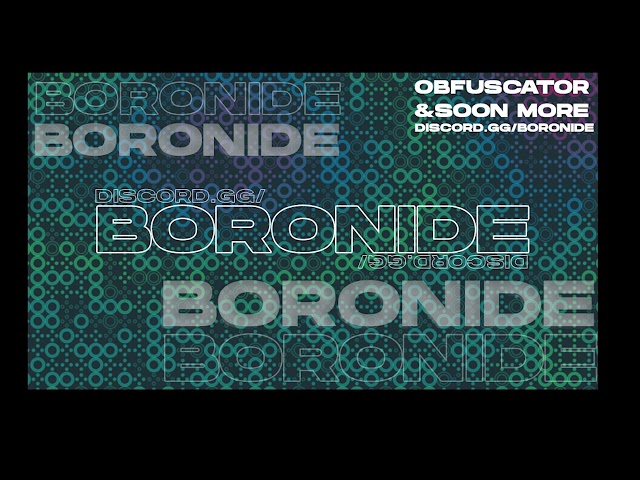 Welcome to Boronide!