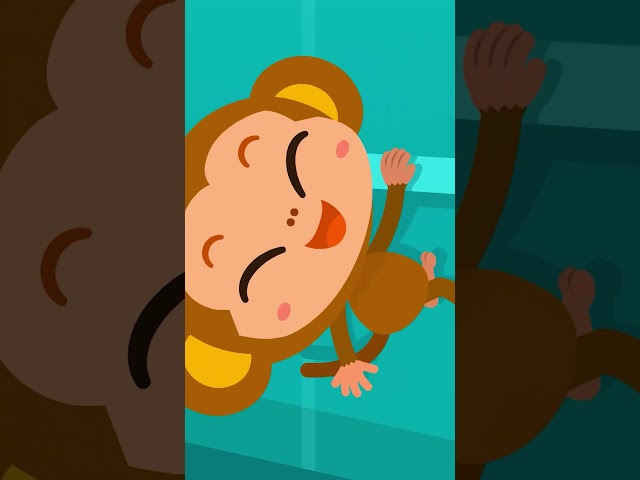 #shorts Monkey Elevator Safety Song 2 | Nursery Rhymes & Kids Songs
