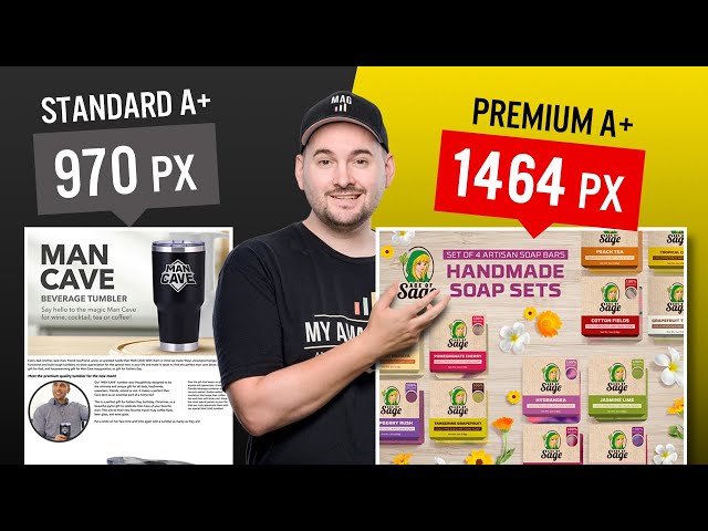Premium A+ Content is 1464 Pixels & Standard is 970 Pixels [Design Optimization Guide]