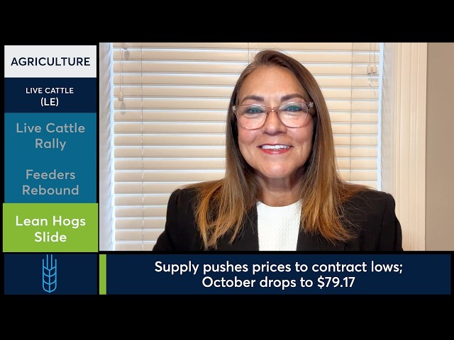 Live Cattle futures rally as cash prices provide support. 9/14/26