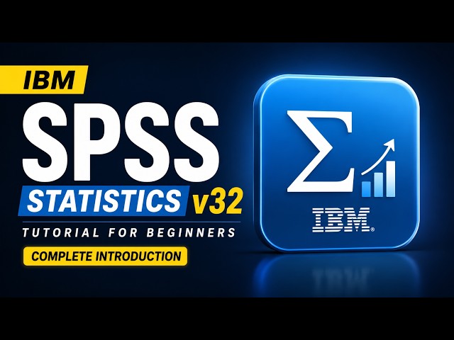 IBM SPSS Statistics v32 Tutorial for Beginners | Introduction & Descriptive Statistics
