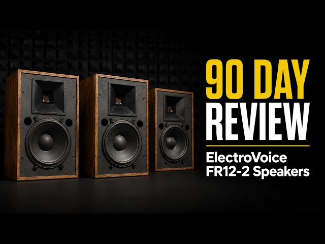 Why This 96dB Speaker Shocked Me After 90 Days | ElectroVoice FR12-2 Review