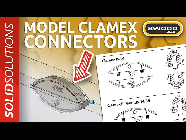 How to Make a CLAMEX Connector in SWOOD | Beginner SWOOD Tutorial