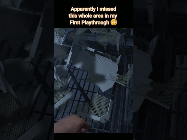I thought I had explored everything on my first run, but it turns out I missed a small area #re9
