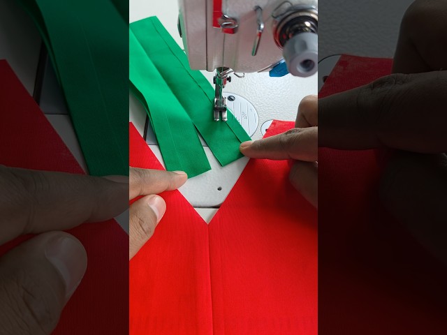 Easy V-neck sewing method #neck #sewing