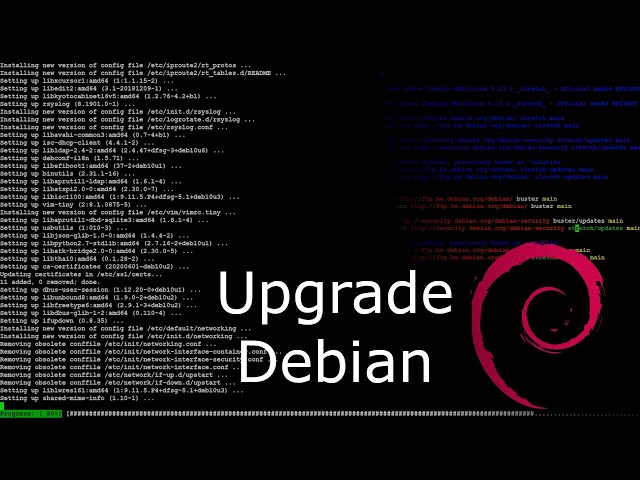 Upgrade Debian 9 (Stretch) to Debian 10 (Buster)