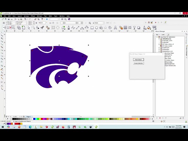 CorelDRAW VBA - Create New User Form