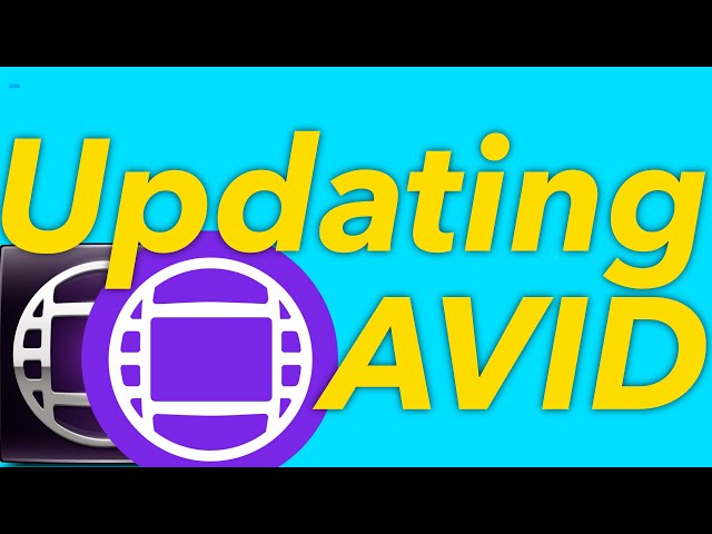 We need to talk about updating Avid!