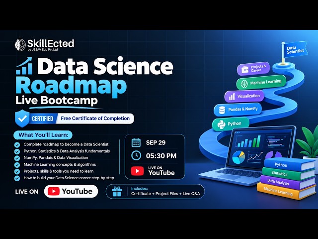 Data Science Roadmap – Live Bootcamp