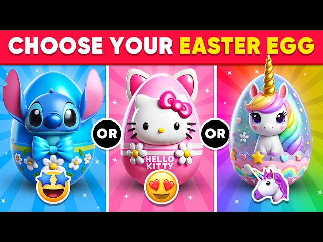 🎁 Choose Your GIFT...! EASTER EGG Edition 🥚🐰🌈 How Lucky Are You? 🍀 Daily Quiz