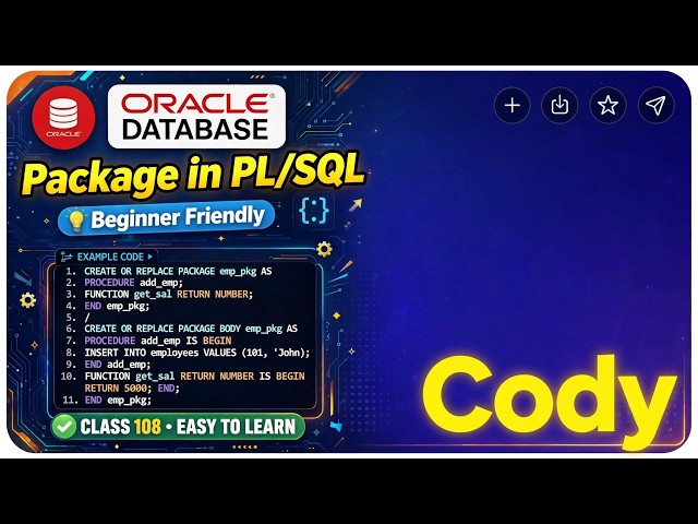 Package in PLSQL.