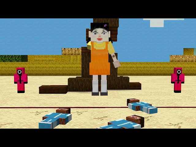 I recreated Squid Game in Minecraft (feat. 200+ Creators)
