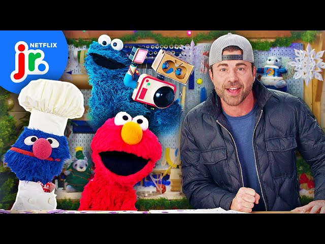 "Failure Is Awesome" Song Clip 🎁🎶 Elmo and Mark Rober’s Merry Giftmas | Netflix Jr