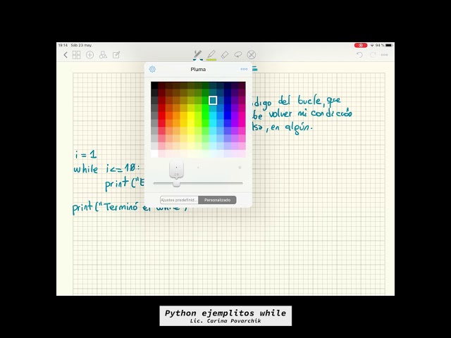 038 Ejemplo while infinito - Python