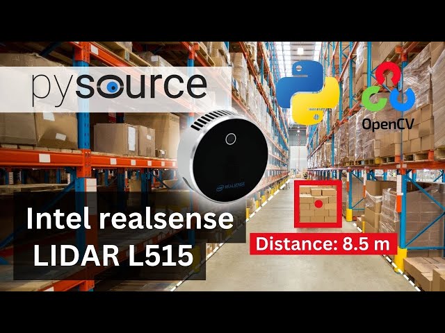 Detect distance of objects with LIDAR camera Intel Realsense L515