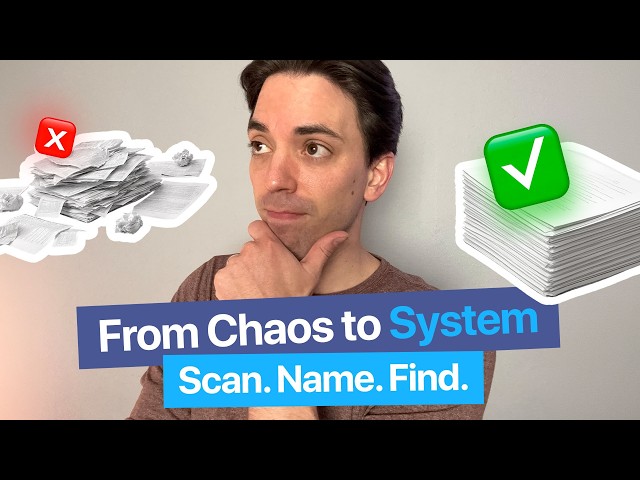 How to Organize & Search Scanned Documents on Your Phone (Paperless System)