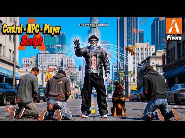 CONTROL NPC PLAYER  [ SCRIPT FIVEM ]