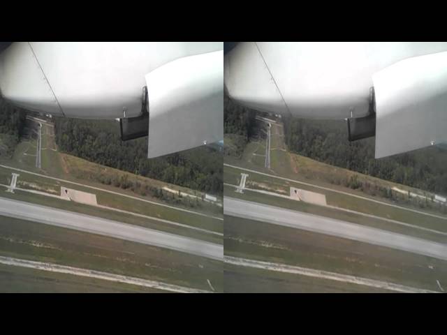 3D IAH HD Continental Connection Q400 Take-Off Houston Colgan Air United