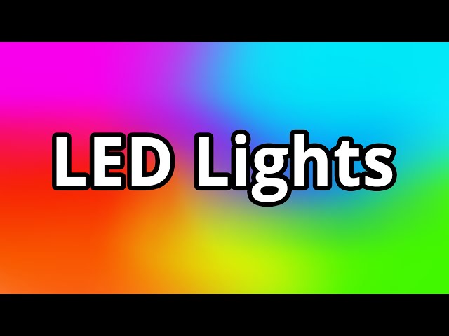 LED Lights - RGB Screen - Slow & Smooth (10 Hours)