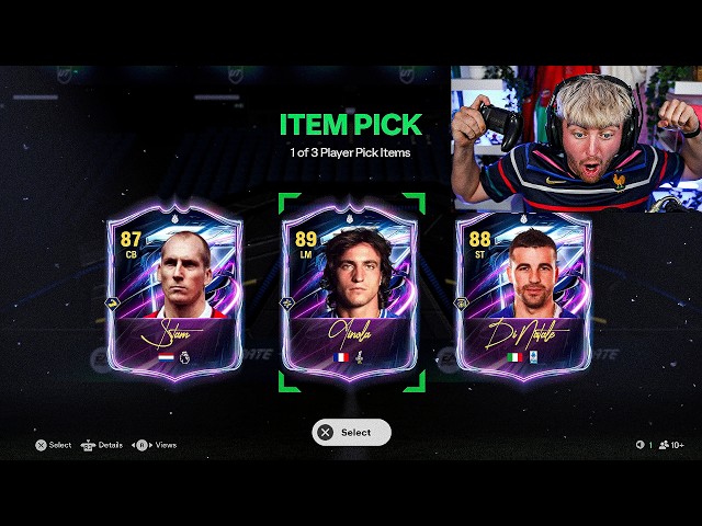 I OPENED MY HOLOGRAPHIC BASE HERO PLAYER PICK 😱 & 5x ICON PACKS!