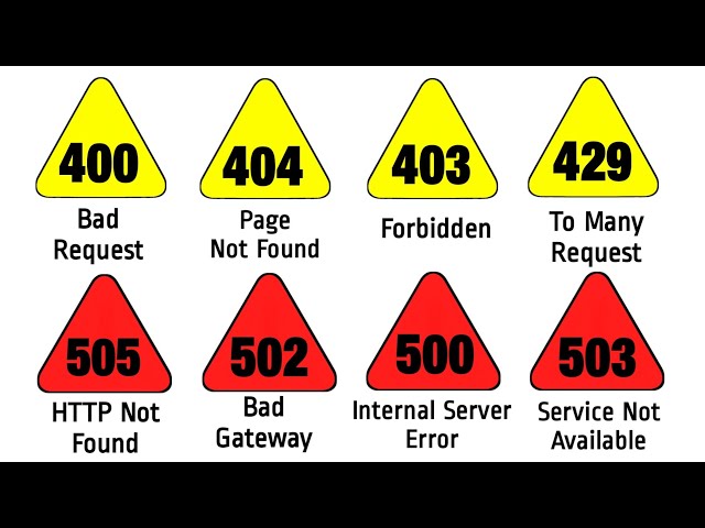 Every HTTP Error Codes Explained In 5 Minutes