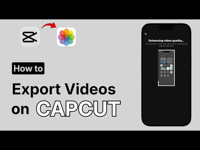 How to Export Video From CapCut to Gallery (2026)