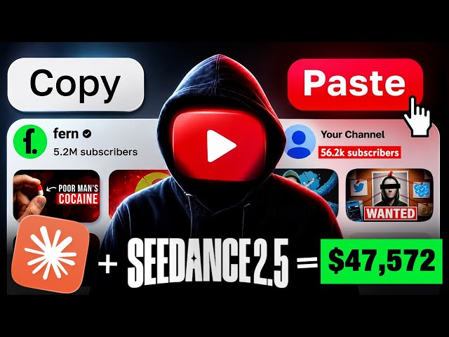 COPY any YouTube channel using claude + Seedance 2.5
