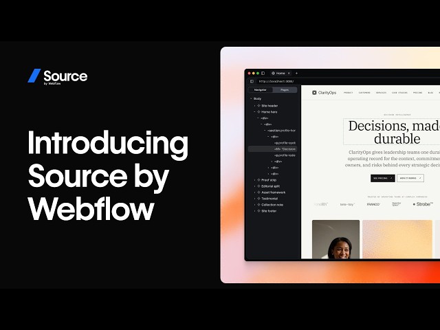 Introducing Source by Webflow