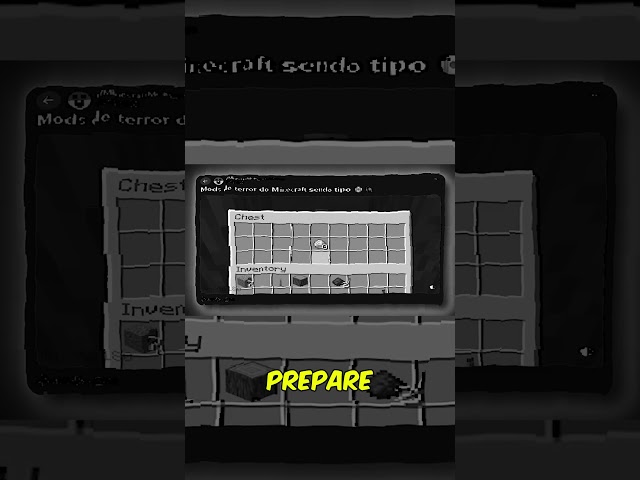 O GRANDE FRACASSO dos Mods de Terror do Minecraft! #minecraft #shorts #terror #memes