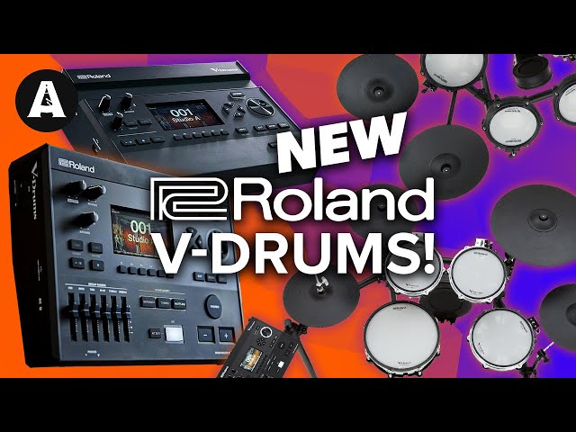 NEW Roland V-Drums TD-516, TD-316, V51 & V31!