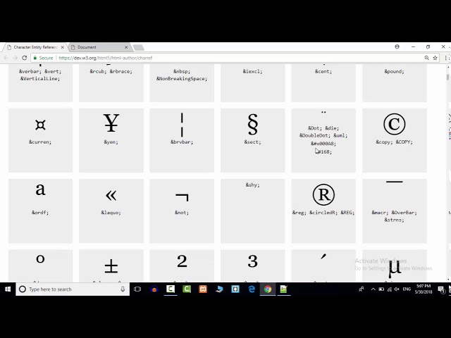 11 HTML ENTITIES | Complete HTML AND CSS Tutorial in hindi