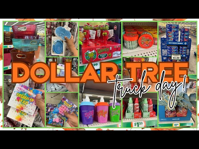 New Dollar Tree TRUCK DAY 💚 Dollar Tree Trending Drops 💎✨ #dollartree #shopwithme #fypシ