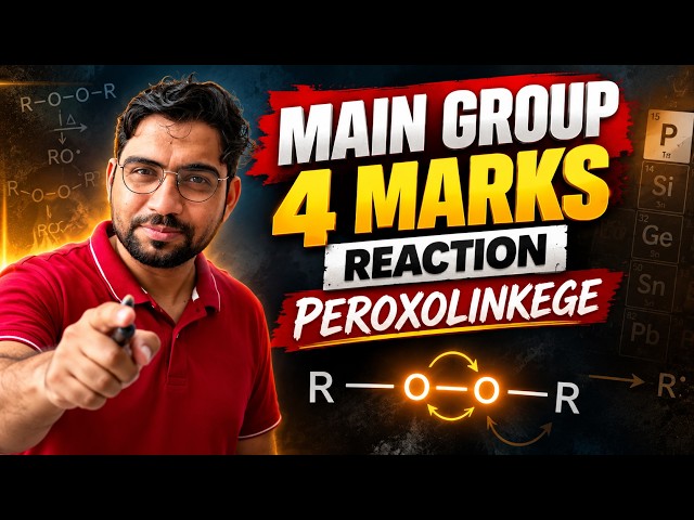 PEROXOLINKAGE REACTION 🔥 | Main Group Chemistry | 4 Marks Important Reaction | CSIR NET | NADEEM SIR