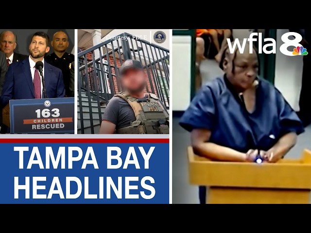 163 missing kids rescued | Grandma accused in toddler's hot car death | Tampa news compilation