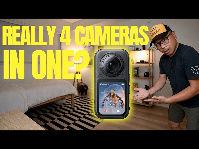 X6 FOUR CAMERAS IN ONE : Is the Insta360 X6 Really 4 Cameras in One? I Put It to the Test