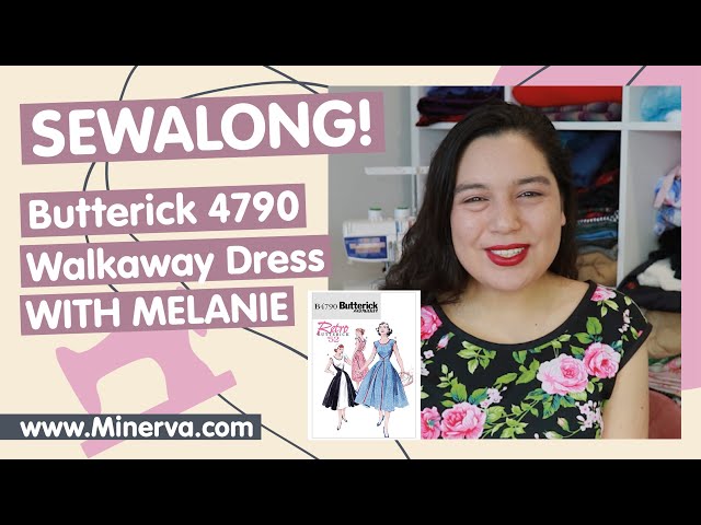 Minerva Sew-Along - Butterick 4790 Walkaway Dress