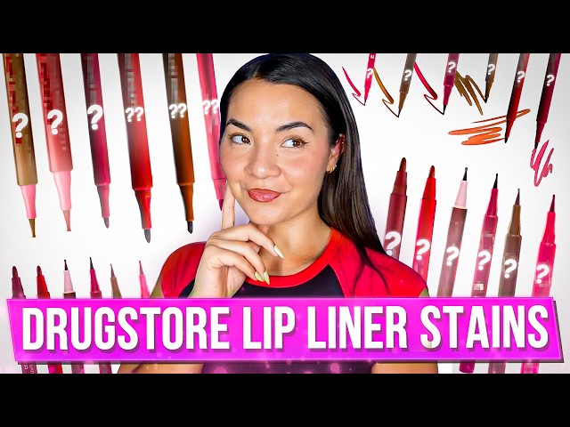 The BEST Drugstore/Affordable Lip Liner Stains