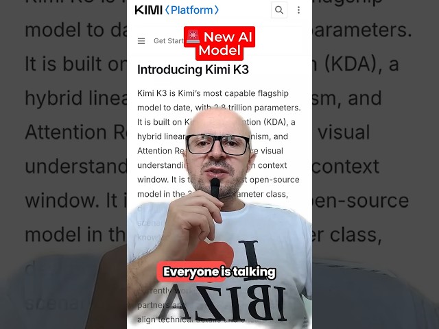 OpenAI Should Be Worried... Kimi K3 Just Arrived
