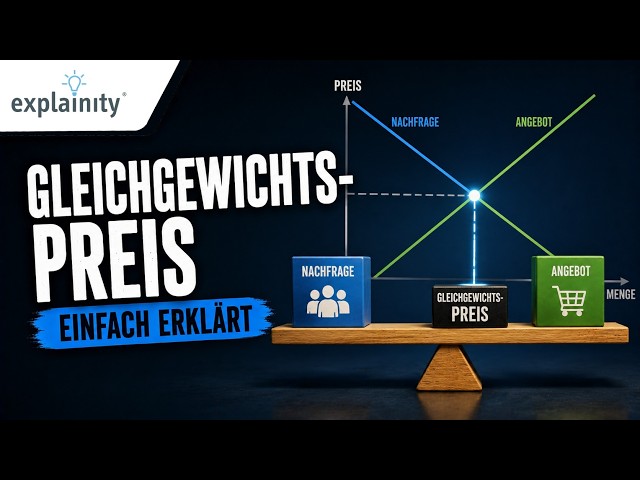 Equilibrium price simply explained (explainity® explanatory video)